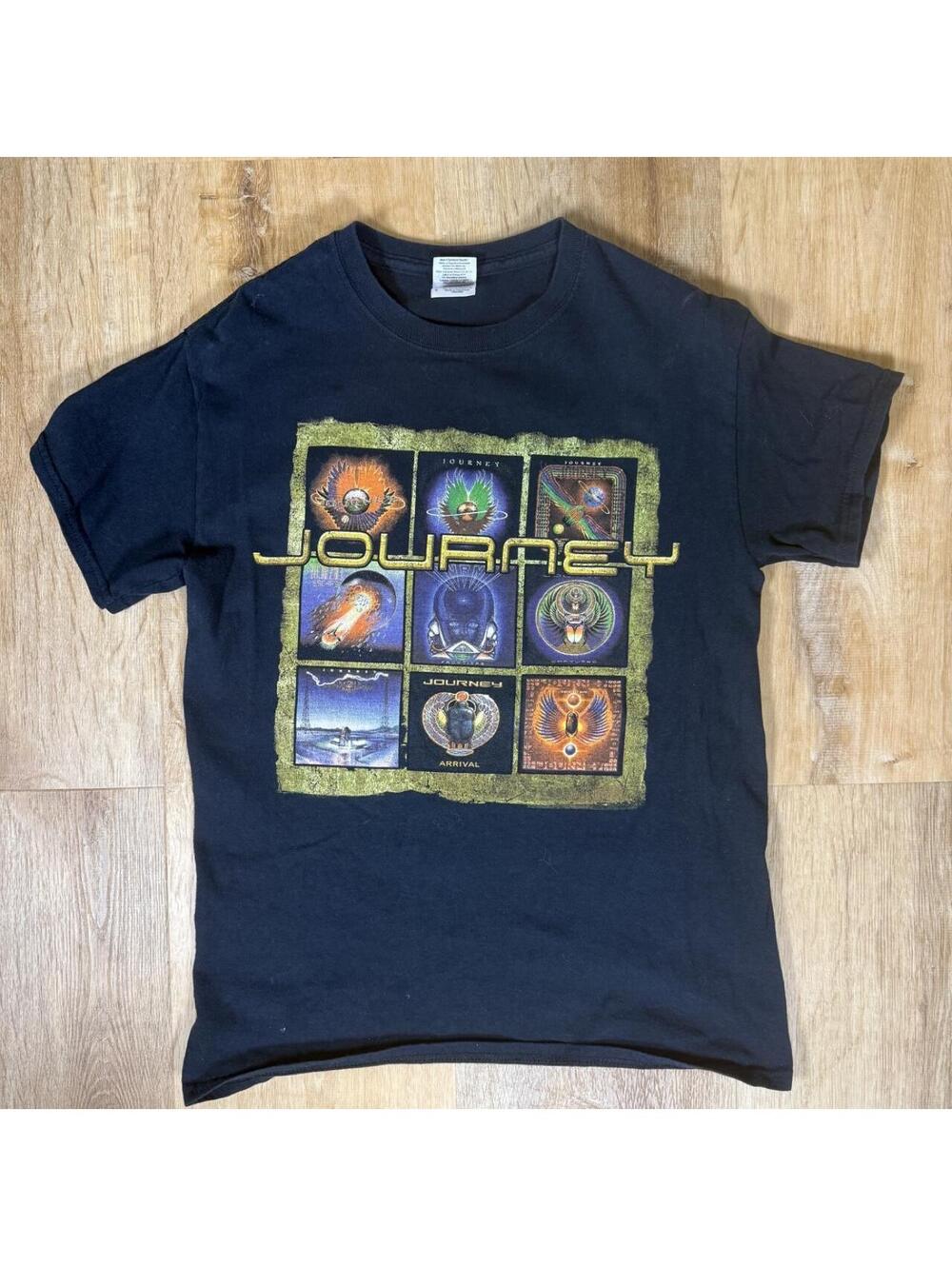 Y2K Journey 2014 Tour Black Band T-Shirt Size S